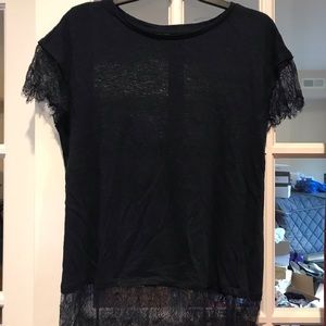 Suzy Shier linen blouse